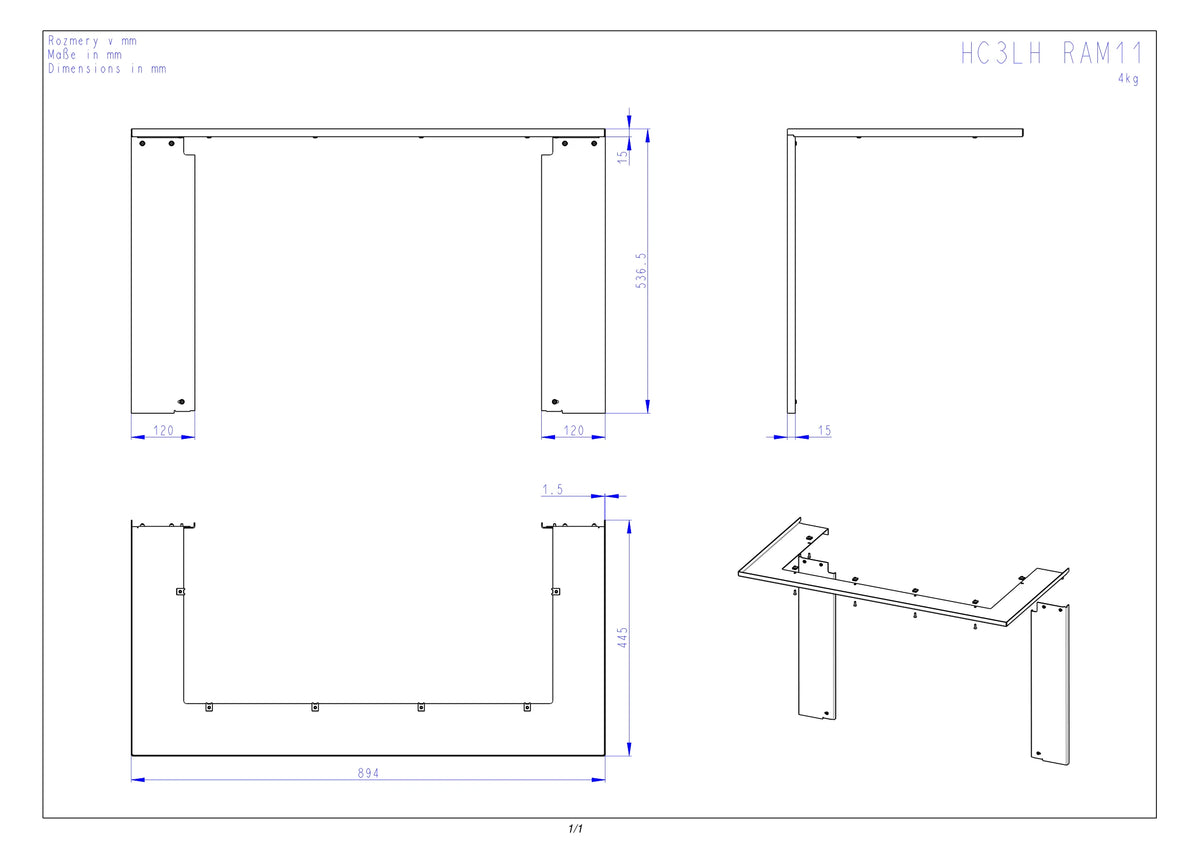Rama focar HC3LH RAM11