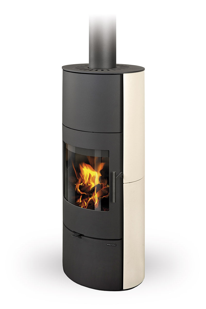 Soba lemne ceramica cu acumulare Romotop Evora H 10