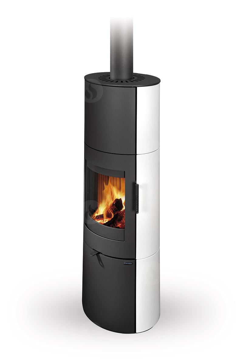 Soba lemne ceramica cu acumulare Romotop Lugo N 01 A