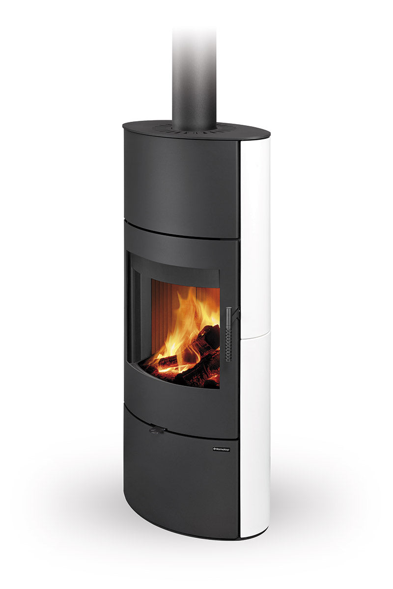 Soba lemne ceramica cu acumulare Romotop Ovalis H 10